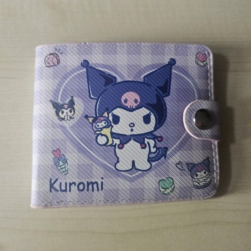 Kuromi portafoglio donna finta - kuromi,