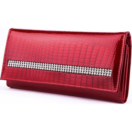 Rosso portafoglio loren con - loren,